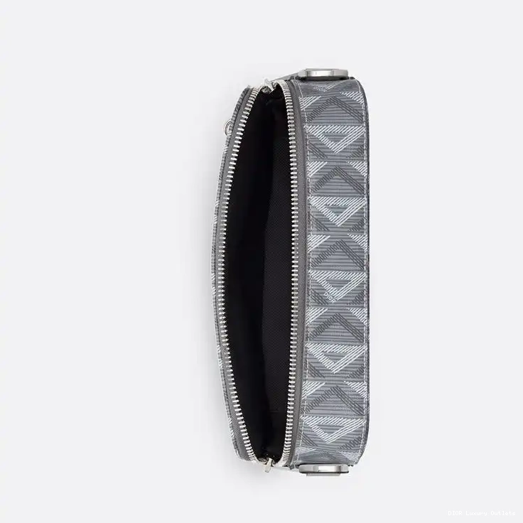 Cheap Dior Safari Motif Canvas Grey Diamond Messenger CD 0509 Luxury